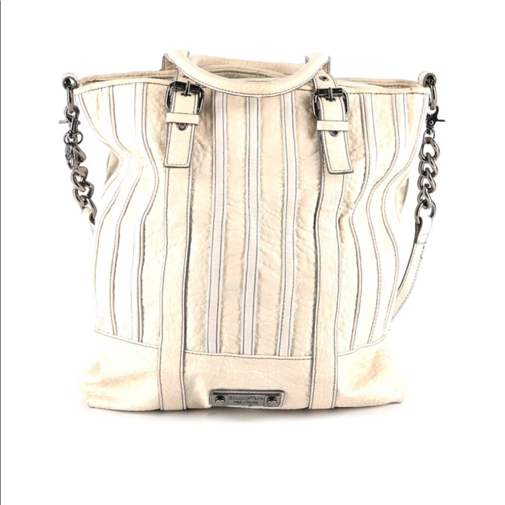 One size leather satchel simply Vera wang